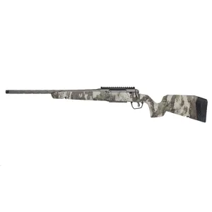 Savage Arms Axis 2 Pro Woodland 7mm-08 Bolt Action Rifle - 20" - Gun Metal Bronze - 1x 4rd Mag
