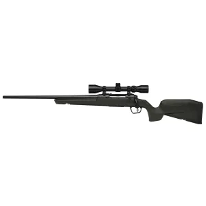 Savage Arms Axis 2 XP Left Hand 7mm-08 Bolt Action Rifle with Scope - 22" - Green Synthetic - 1x 4rd Mag