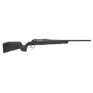 Savage Arms Axis 2 7mm-08 Bolt Action Rifle - 22" - Green Synthetic - 1x 4rd Mag