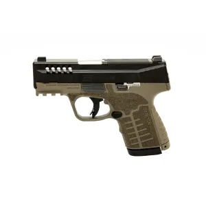 Savage Arms Stance MC9MS Optic Ready 9mm Pistol - 3.2" - FDE - 1x 10rd, 1x 13rd Mags