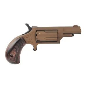 North American Arms Mini-Revolver .22 Magnum Rimfire Revolver - 1 5/8" - Burnt Bronze - 5 Round