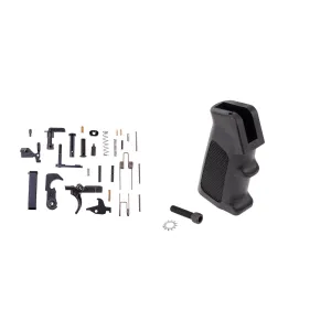 Expo Arms AR-15 Lower Parts Kit with Mil-Spec Trigger and A2 Grip
