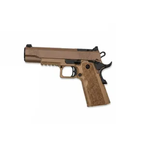Tisas Duty Double Stack Optic Ready 9mm 2011 Pistol - 5" - FDE - 1x 18rd Mag