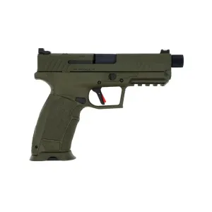 Tisas PX-9 Duty Optic Ready 9mm Pistol with IWB Holster - 4.6" - ODG - 1x 18rd, 1x 20rd Mags