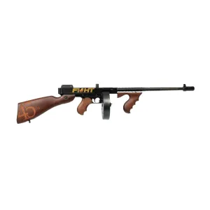 Auto-Ordnance 1927A-1 Thompson Trump Fight 45 ACP Pistol Caliber Carbine - 18" - Black/Gold - 1x 50rd Drum, 1x 20rd Mag