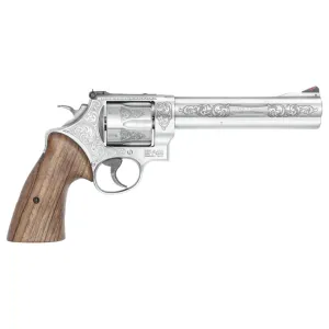 Smith & Wesson 629 Engraved .44 Magnum / .44 Special Revolver - 6.5" - Stainless - 6 Round