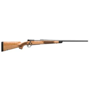 Winchester Model 70 Super Grade Maple 30-06 Bolt Action Rifle - 22" - AAA Maple w/Ebony Forearm Tip - 1x 5rd Mag