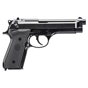 Beretta 92FS Repro 9mm Pistol - 4.9" - High-Polish Blued - 2x 15rd Mags