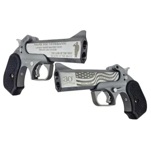 Bond Arms XLV 30th VET .410 Bore / .45 Colt Derringer - 4.25" - Stainless - 2 Round