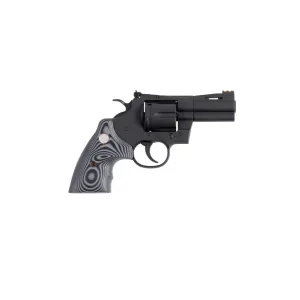 Colt Python .357 Magnum / .38 Special Revolver - 3" - Matte Blued - 6 Round