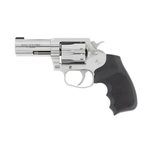 Colt King Cobra .357 Magnum / .38 Special Revolver - 3" - Brushed Stainless - 6 Round