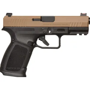 Gforce Arms EXODUS 9mm Pistol - 4" - Black/FDE - 1x 15rd Mag