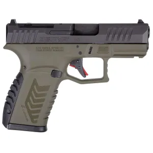 Derya Arms DY9Z Optic Ready 9mm Pistol - 3.5" - OD Green - 1x 10rd Mag
