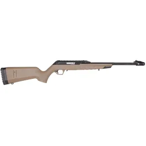 Derya Arms TM22 22LR Semi Automatic Rimfire Rifle - 18" - FDE - 1x 10rd Mag