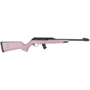 Derya Arms TM22 22LR Semi Automatic Rimfire Rifle - 18" - Pink - 1x 10rd Mag