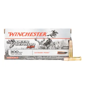 Winchester 300 Blackout 150gr Extreme Point Ammo - Box of 20
