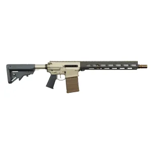 Q Boom Box 8.6 Blackout Bolt Action Rifle - 16" - Gray Accents - 20 Round