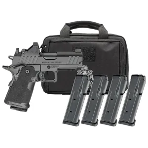 Springfield Armory DS Prodigy AOS Compact Optic Ready 9mm 2011 Pistol with Viridian RFX11 - 3.5" - 4x 15rd Mags