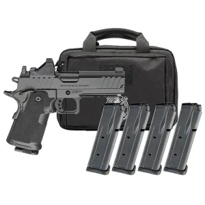 Springfield Armory DS Prodigy AOS Compact Optic Ready 9mm 2011 Pistol with Viridian RFX11 - 4.25" - 4x 15rd Mags
