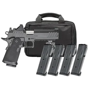 Springfield Armory DS Prodigy AOS Optic Ready 9mm 2011 Pistol with Viridian RFX11 - 5" - 3x 17rd, 1x 20rd Mags