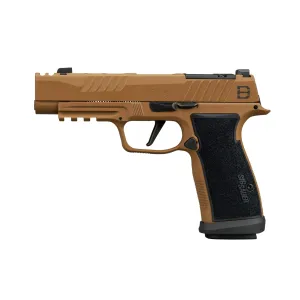 SIG Sauer P365 AXG DH3 9mm Pistol - 3.7" - Coyote - 2x 21rd, 1x 17rd Mags