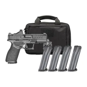 Springfield Armory Echelon 4.0 FC Optic Ready 9mm Pistol with Viridian RFX11 CA Compliant - 4" - 4x 10rd Mags