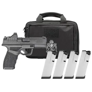 Springfield Armory Hellcat Pro OSP Optic Ready 9mm Pistol with Viridian RFX11 CA Compliant - 3.8" - 4x 10rd Mags