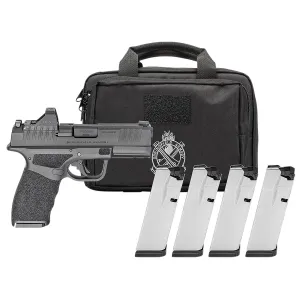 Springfield Armory Hellcat Pro OSP Optic Ready 9mm Pistol with Viridian RFX11 - 3.8" - 4x 15rd Mags