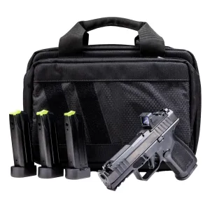Rost Martin RM1C Optic Ready 9mm Pistol with Viridian RFX11 and Compensator - 4" - 1x 15rd, 3x 17rd Mags