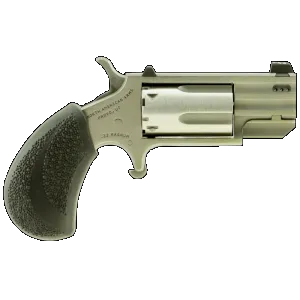 North American Arms Pug .22 Magnum Rimfire Revolver with Ported Barrel - 1" Heavy Barrel - Stainless - 5 Round