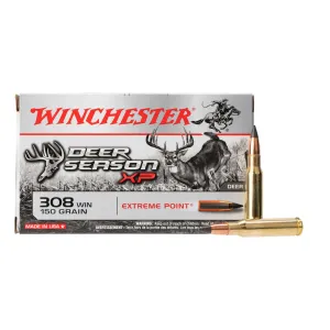 Winchester .308 Win 150gr Extreme Point Polymer Tip Ammo - Box of 20