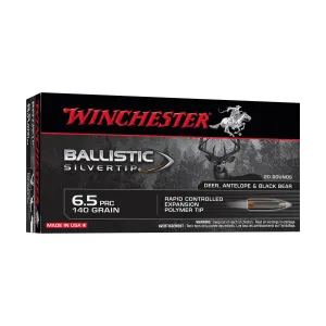Winchester Ballistic Silvertip 6.5 PRC 140gr RCE Polymer Tip Ammo - Box of 20