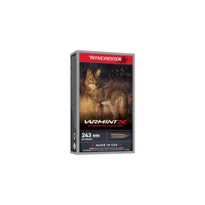 Winchester Varmint 243 Win 65gr XP Ammo - Box of 20
