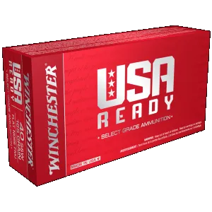 Winchester 40 S&W 165gr FMJ-FN Ammo - Box of 50