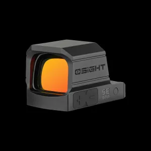 Osight SE Enclosed Pistol Red Dot Sight - Multi-Reticle System DPP Footprint