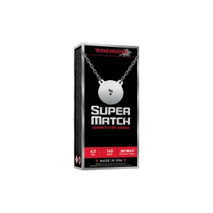 Winchester Super-Match 6.5 PRC 140gr BTHP Ammo - Box of 20