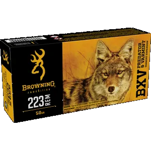 Browning .223 Rem 55gr FMJ Ammo - Box of 20