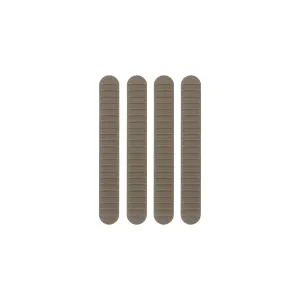 B5 Systems M-LOK Rail Covers - 4PK - Flat Dark Earth - Open Box