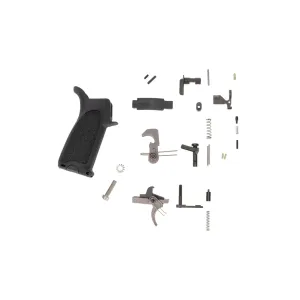 Bravo Company Manufacturing Enhanced AR-15 Lower Parts Kit - Black