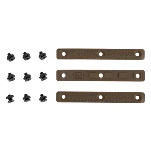 Slate Black Industries 3-Slot M-LOK Slate Panels - FDE