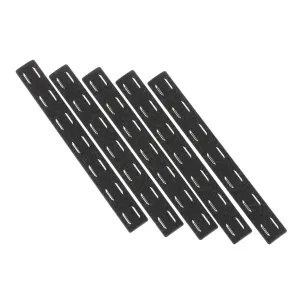 Bravo Company Manufacturing 5.5" M-LOK Rail Panel Kit - 5 Pack - Black