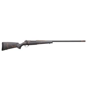 Weatherby Mark V Backcountry Carbon Bolt Action Rifle 6.5 Creedmoor - 22" - Brown - Carbon Fiber w/Green & Brown
