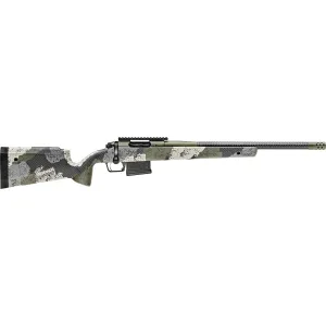 Springfield Armory Waypoint Bolt Action Rifle 6mm Creedmoor - 20" Carbon Fiber - Mil-Spec Green - Carbon Fiber Evergreen Stock