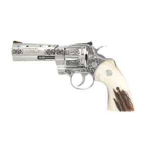 Colt Python .357 Magnum DA/SA Revolver - 4.25" - Stainless/Blue PVD - 6rd