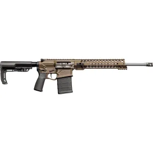 P.O.F. USA Rogue DI Rifle 308 Win - 16.5" - Brown
