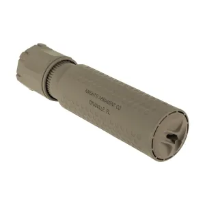 Knight's Armament QDC CRS PRT 5.56 Rifle Suppressor - FDE