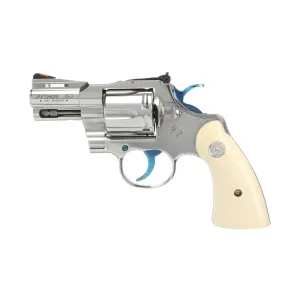 Colt Python .357 Magnum DA/SA Revolver - 2.5" - Stainless/Blue PVD - 6rd