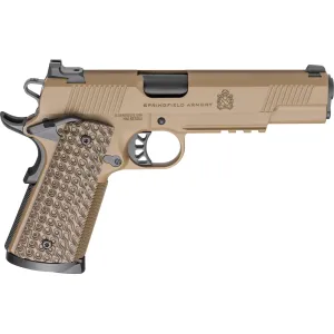 Springfield Armory TRP .45 ACP Pistol with Light Rail - 5.0" - Coyote - 3x 8rd Mags