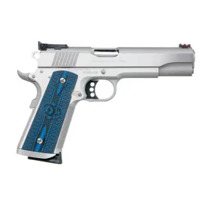 Colt Gold Cup Trophy 9mm 1911 Pistol - 5.0" - Silver - 1x 9rd Mag