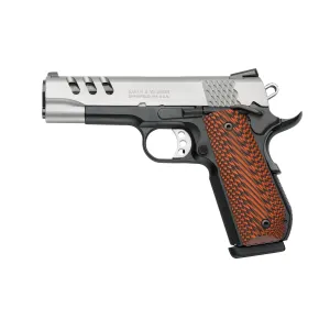 Smith & Wesson Round Butt Performance Center .45 ACP 1911 Pistol - 4.25" - Silver - 2x 8rd Mags